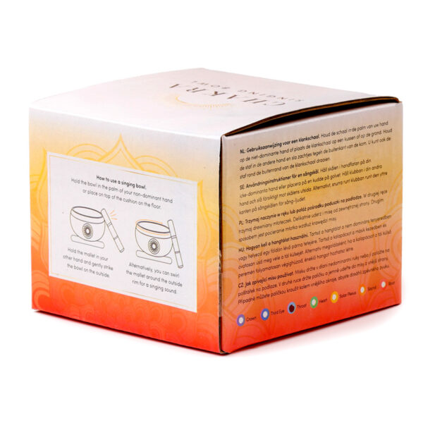 Chakra Singing Bowl - Yellow - Image 8