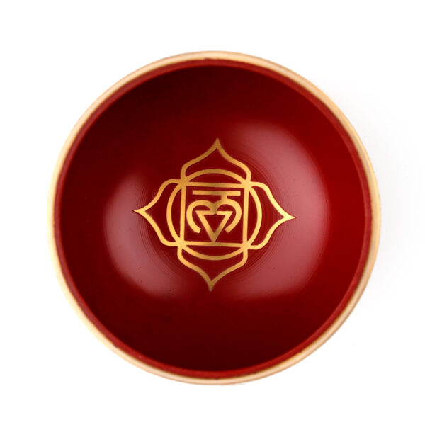 Chakra Singing Bowl - Red - Image 3