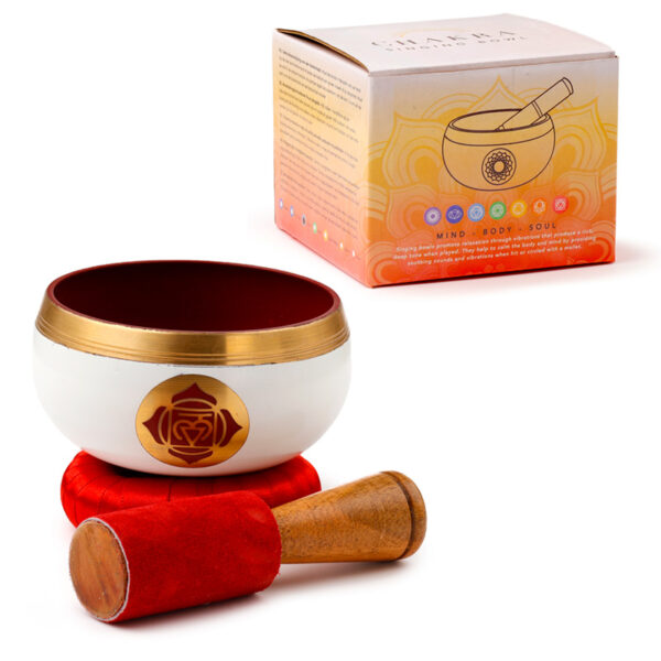 Chakra Singing Bowl - Red - Image 9