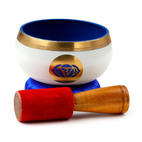 Chakra Singing Bowl - Blue - Image 2