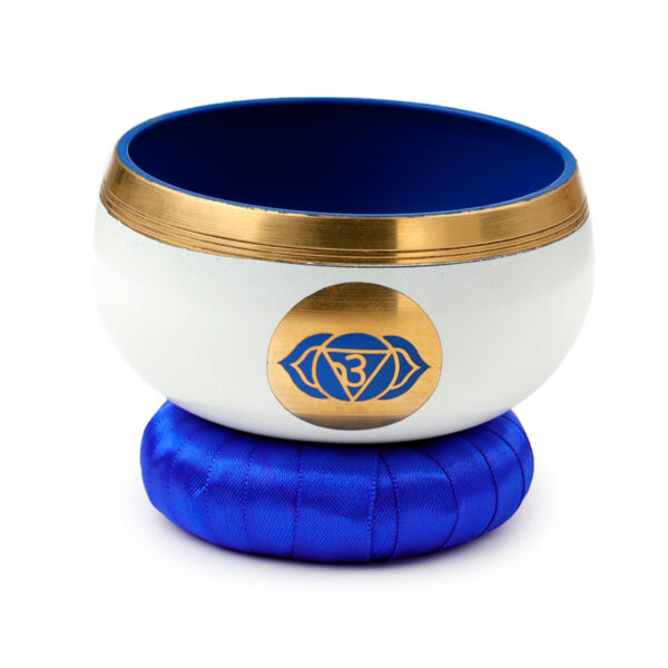 Chakra Singing Bowl - Blue - Image 5