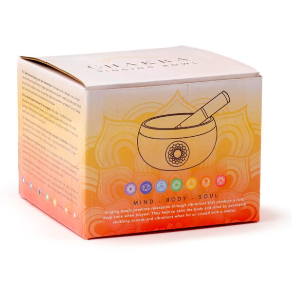 Chakra Singing Bowl - Blue - Image 7