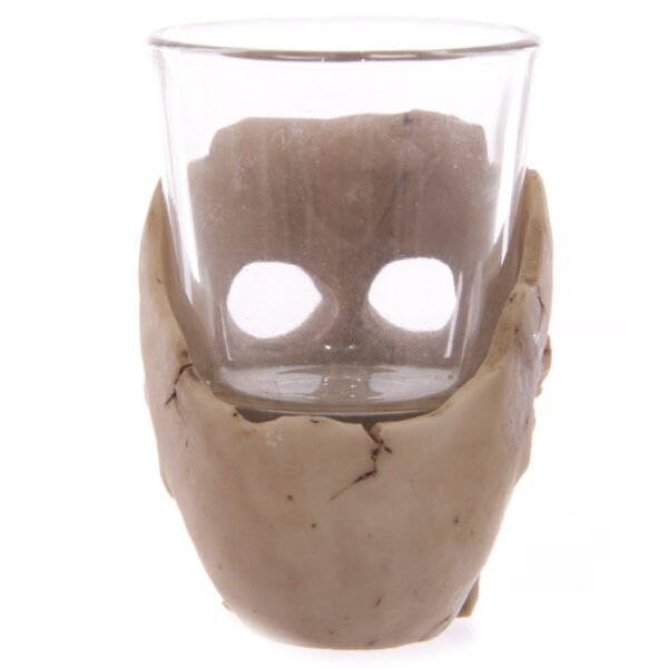 Fantasy Glass and Resin Skull Shot Glasses - Image 3