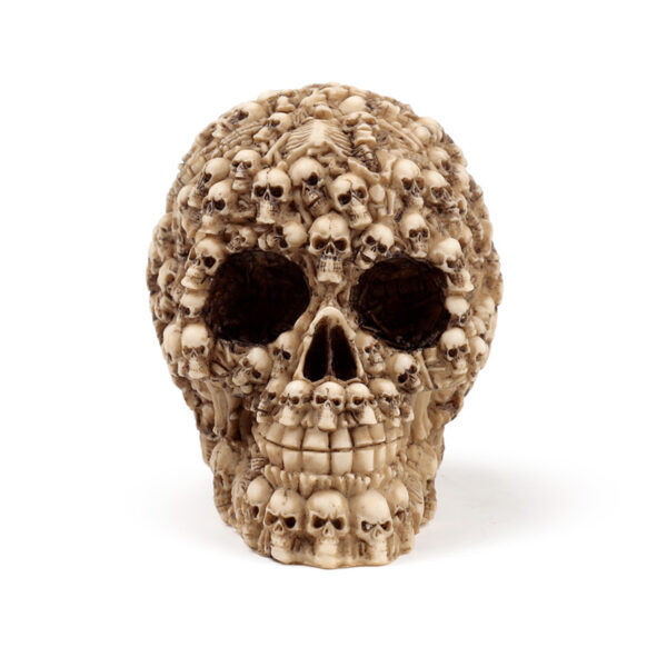 Fantasy Multiple Skulls Ornament - Image 3
