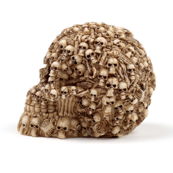 Fantasy Multiple Skulls Ornament - Image 5