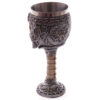 Decorative Gothic Warrior Skull Goblet - Image 2