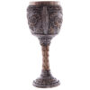 Decorative Gothic Warrior Skull Goblet - Image 3