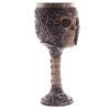 Decorative Gothic Warrior Skull Goblet - Image 4