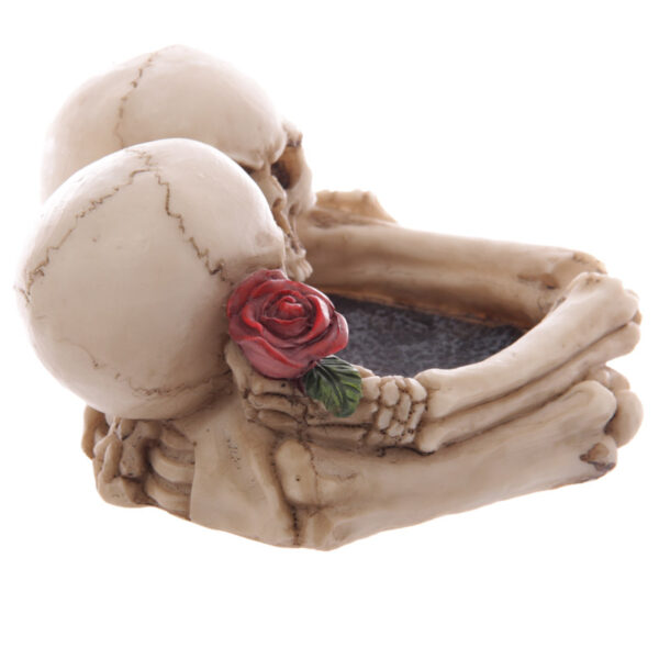 Fantasy Skull Lovers Ashtray - Image 3