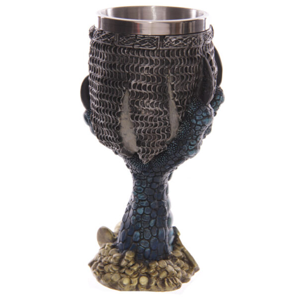 Decorative Dragons Claw and Skull Goblet - Image 4