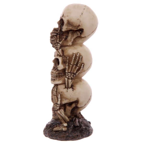 Gruesome Skull Totem Ornament - Image 2