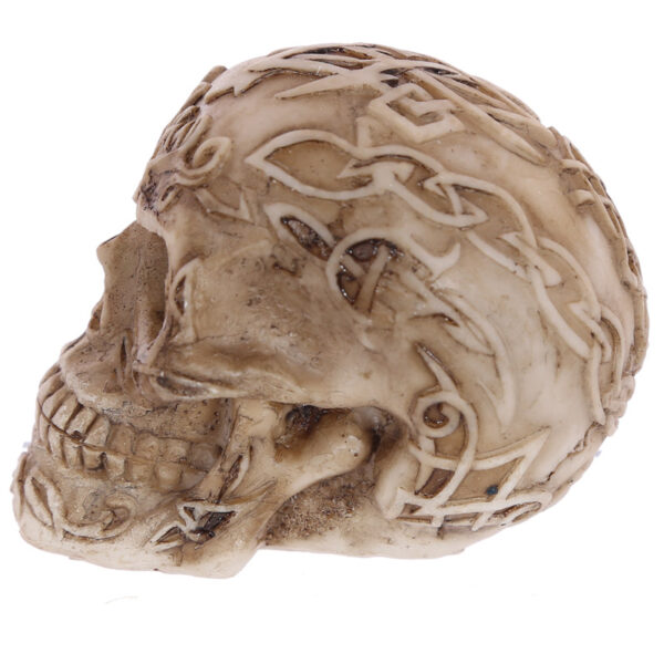Mini Gothic Skull Decoration with Gem Eyes - Image 10