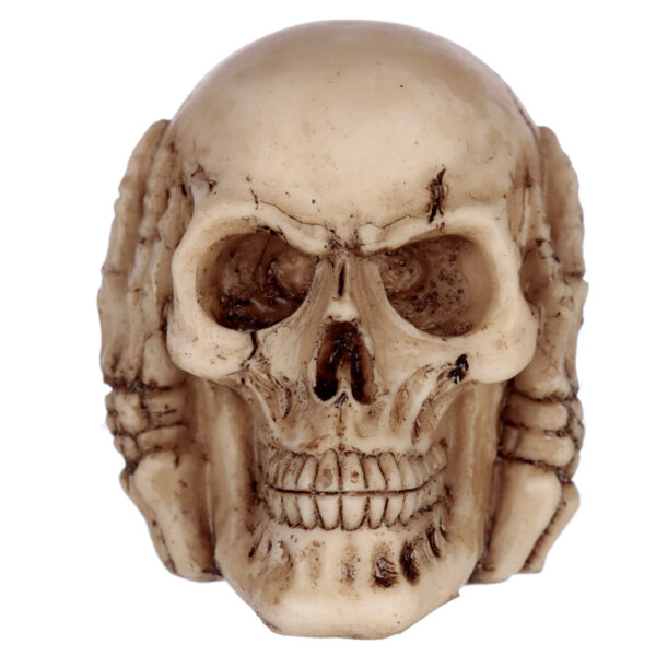 Speak No, Hear No, See No Evil Set of 3 Skulls - Image 5