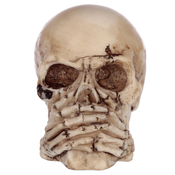 Speak No, Hear No, See No Evil Set of 3 Skulls - Image 8