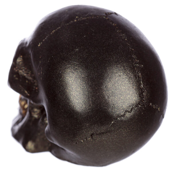Gothic Iridescent Skull Ornament - Image 6