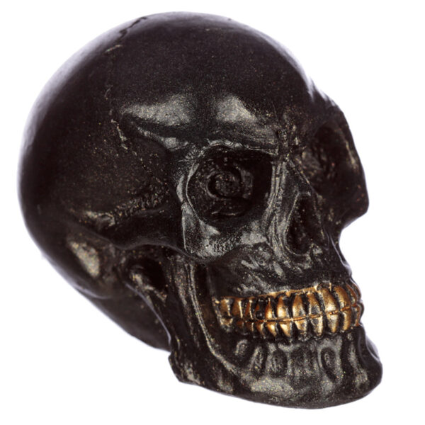 Gothic Iridescent Skull Ornament - Image 7