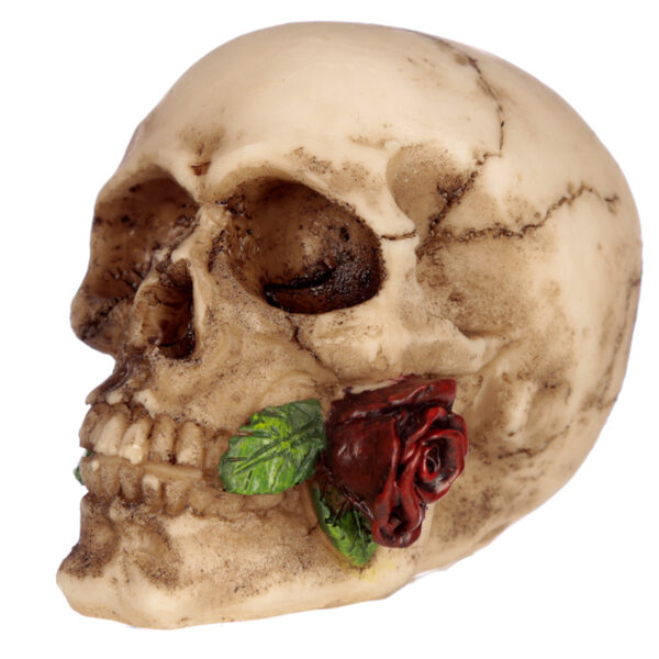 Gothic Skulls and Roses Ornament - Image 2