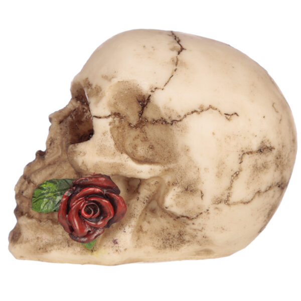 Gothic Skulls and Roses Ornament - Image 3