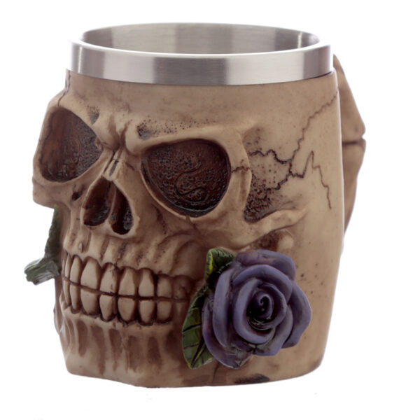 Decorative Tankard - Skulls and Roses - Image 5
