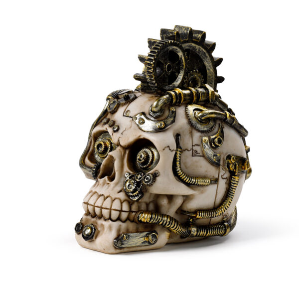 Steampunk Skull - Cogs and Springs - Image 3