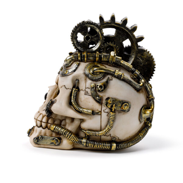 Steampunk Skull - Cogs and Springs - Image 4