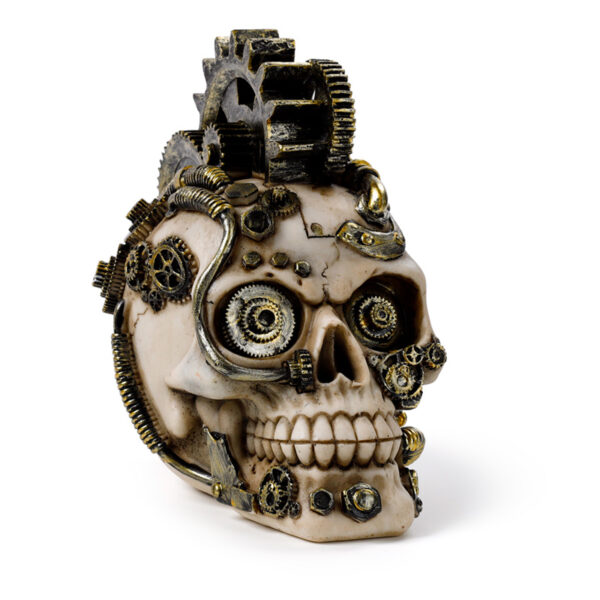 Steampunk Skull - Cogs and Springs - Image 8