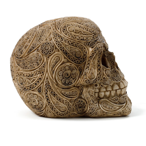 Damask Skull Ornament - Image 7