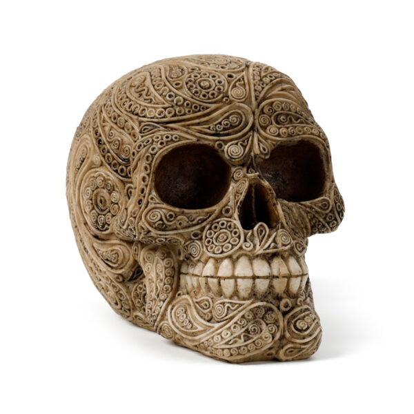 Damask Skull Ornament - Image 8