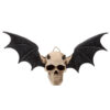 Gothic Wall Plaque - Devil Bat Skull - Image 2