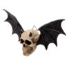 Gothic Wall Plaque - Devil Bat Skull - Image 3