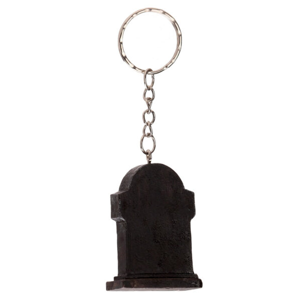 Novelty Keyring - Skeleton RIP Tombstone - Image 8