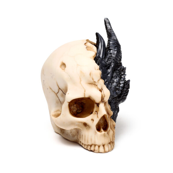 Shadows of Darkness Dragon - Black Dragon in Skull Small - Image 3