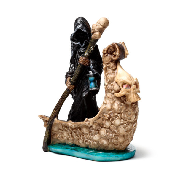 Decorative LED Ornament - The Reaper Boat of Skulls - Image 8