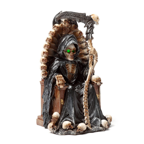 Decorative LED Ornament - The Reaper Throne of Skulls