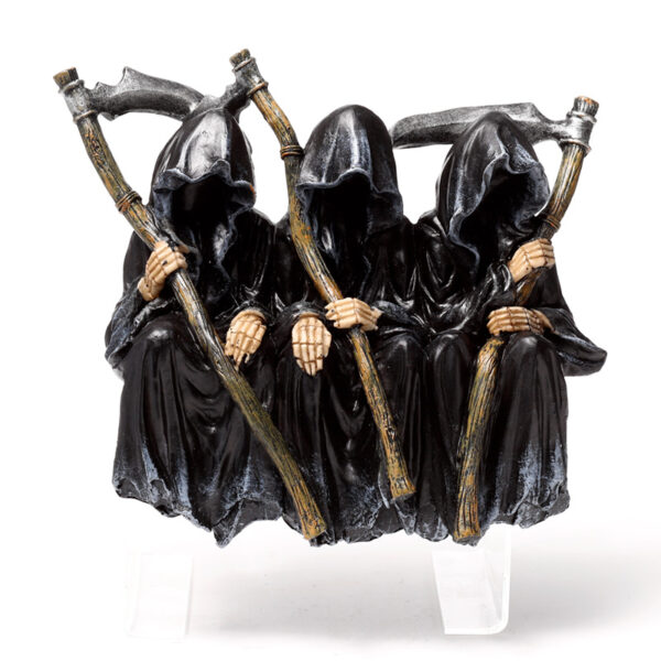 Decorative Ornament - The Reaper Seated on a Bench - Image 3
