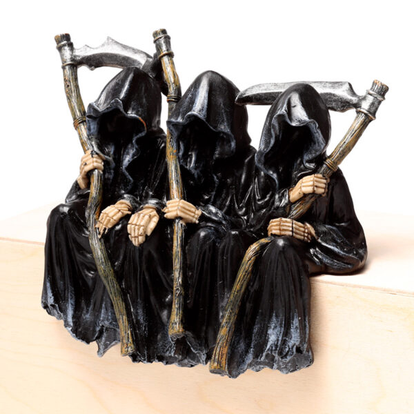 Decorative Ornament - The Reaper Seated on a Bench - Image 7