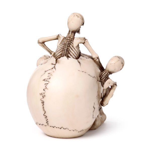 Decorative Ornament - Skull with Bursting Skeletons - Image 6