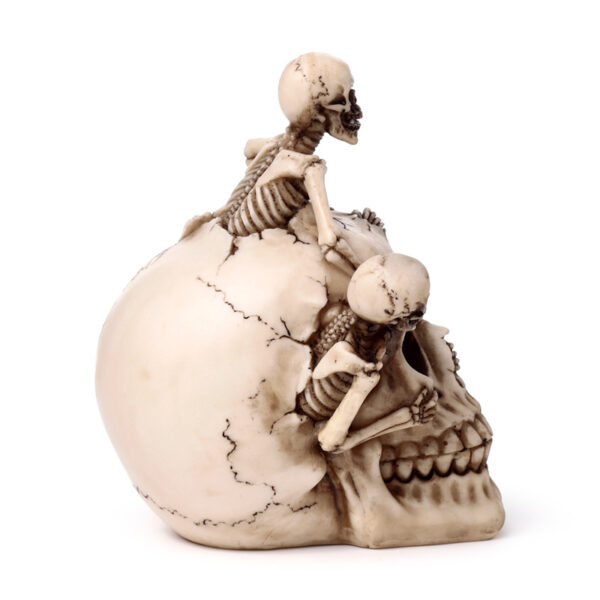 Decorative Ornament - Skull with Bursting Skeletons - Image 7