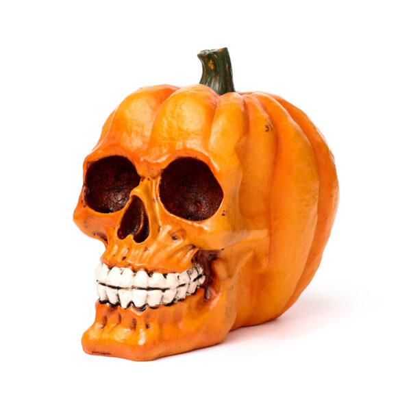 Decorative Ornament - Pumpkin Skull - Image 3