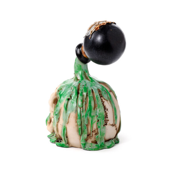 Decorative Ornament - Screaming Skull with Green Potion - Image 5