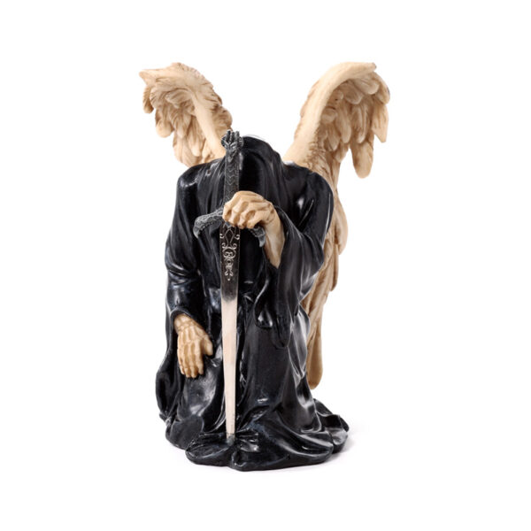 Decorative Ornament - Angel of Death Kneeling with Sword - Image 2