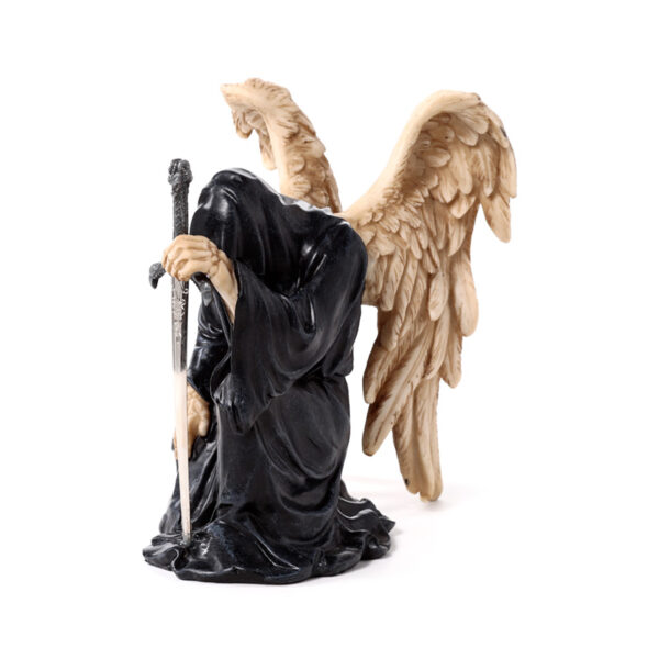 Decorative Ornament - Angel of Death Kneeling with Sword - Image 3