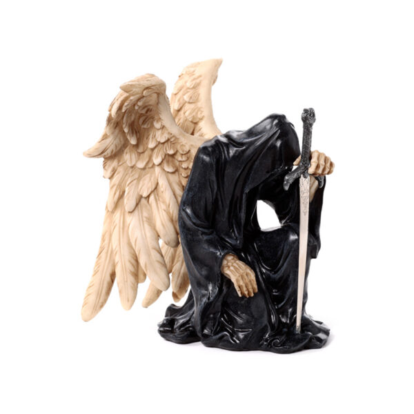 Decorative Ornament - Angel of Death Kneeling with Sword - Image 8