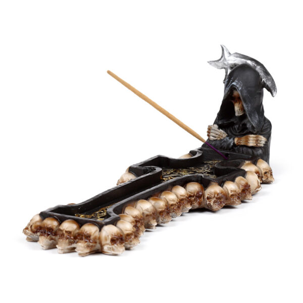 Decorative Incense Burner - Reaper Death Cross - Image 5