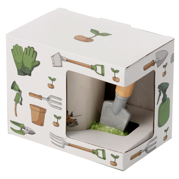 Shaped Handle Ceramic Mug - Garden Trowel - Image 6