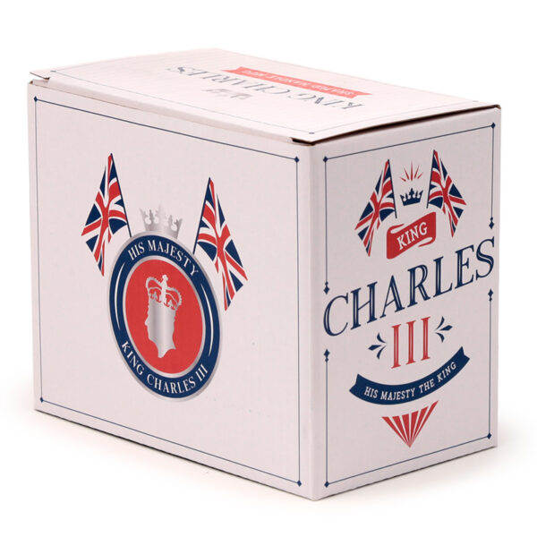 Shaped Handle Ceramic Mug - King Charles III - Image 10