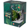 Shaped Handle Ceramic Mug - Lemur with Jungle Decal - Image 5