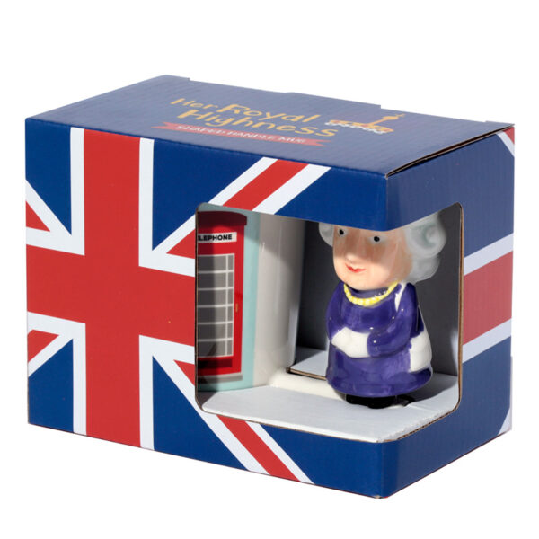 Shaped Handle Ceramic Mug - London Souvenir Queen - Image 5
