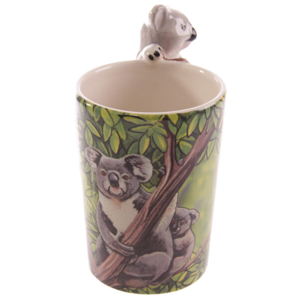 Shaped Handle Ceramic Mug - Zooniverse Koala - Image 3