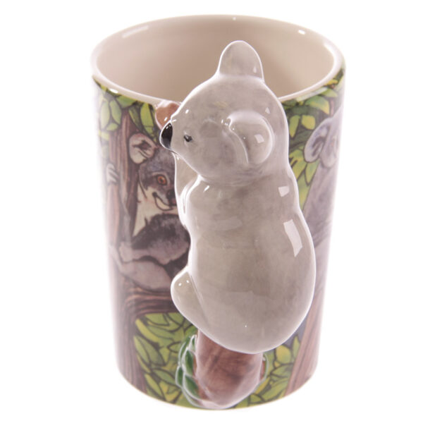 Shaped Handle Ceramic Mug - Zooniverse Koala - Image 5